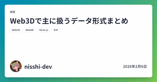 A Comprehensive Guide to 3D Data Formats for the Web